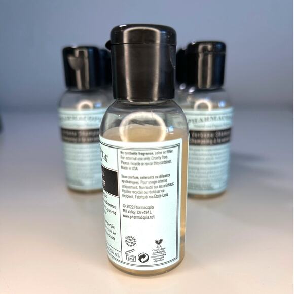 LOT of 15 Pharmacopia Natural & Organic Verbena Shampoo 1.25fl oz Travel Size - Picture 5 of 6